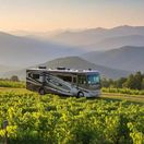 RV at a vineyard of in the Smoky Mountains
