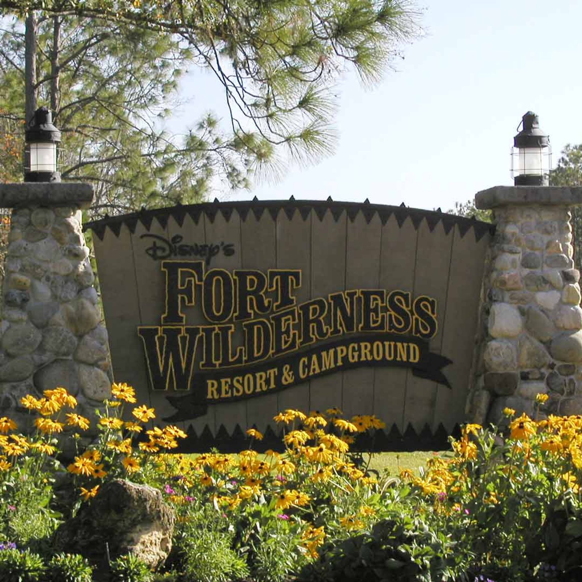 Disney's Fort Wilderness Resort & Campground sign